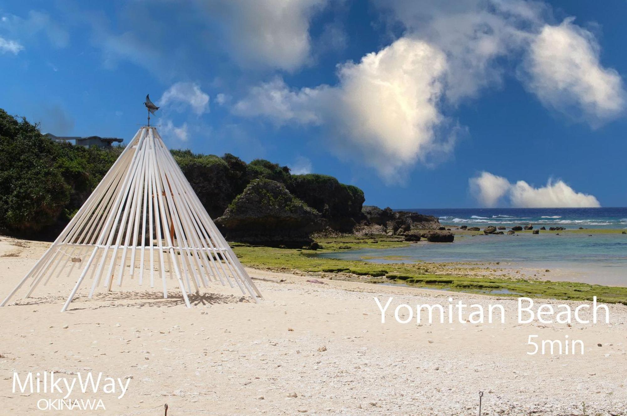 Okinawa Milky Way Villa โยมิตัน ภายนอก รูปภาพ